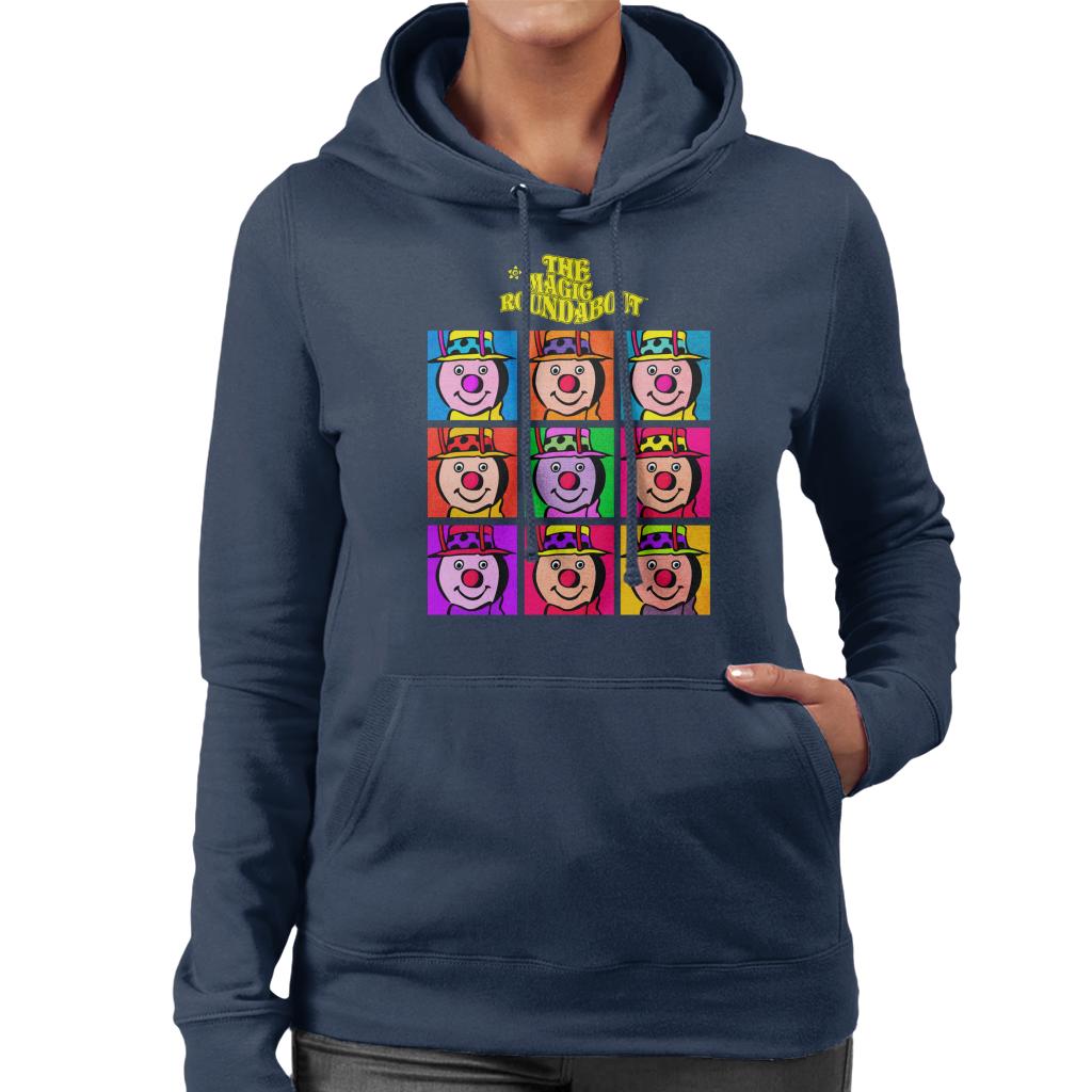 The Magic Roundabout Brian Pop Art Women's Hooded Sweatshirt-ALL + EVERY