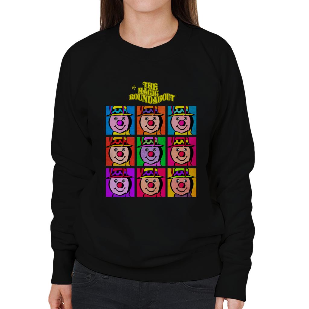 The Magic Roundabout Brian Pop Art Women's Sweatshirt-ALL + EVERY