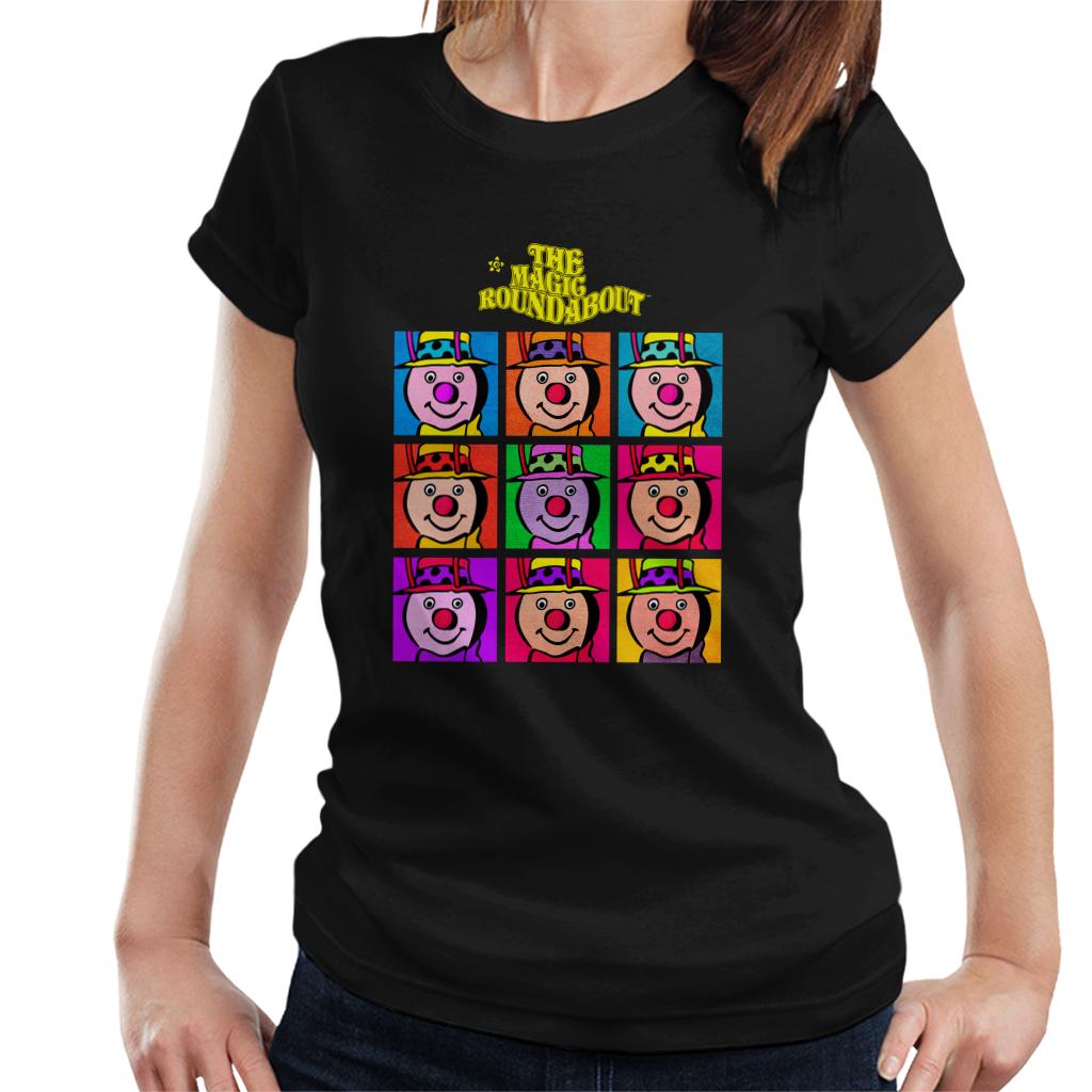 The Magic Roundabout Brian Pop Art Women's T-Shirt-ALL + EVERY