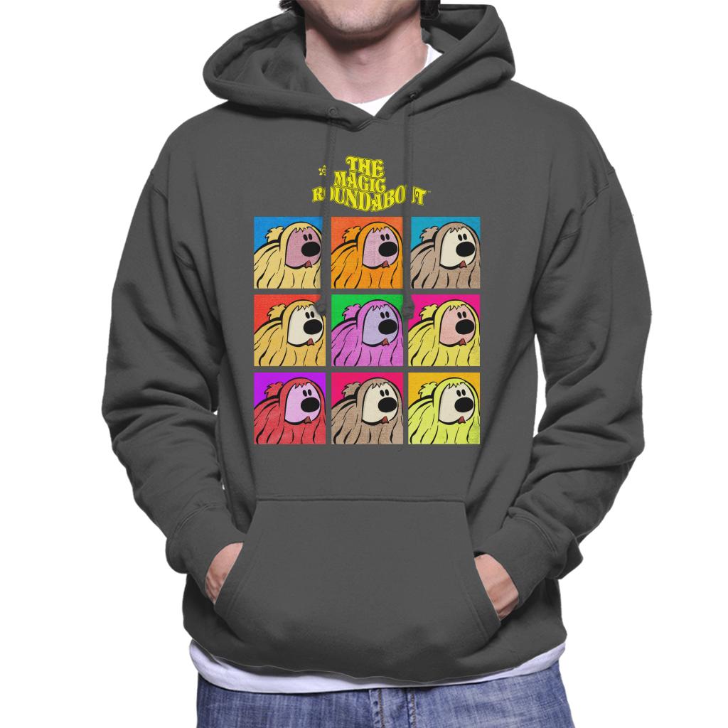 The Magic Roundabout Dougal Pop Art Men's Hooded Sweatshirt-ALL + EVERY