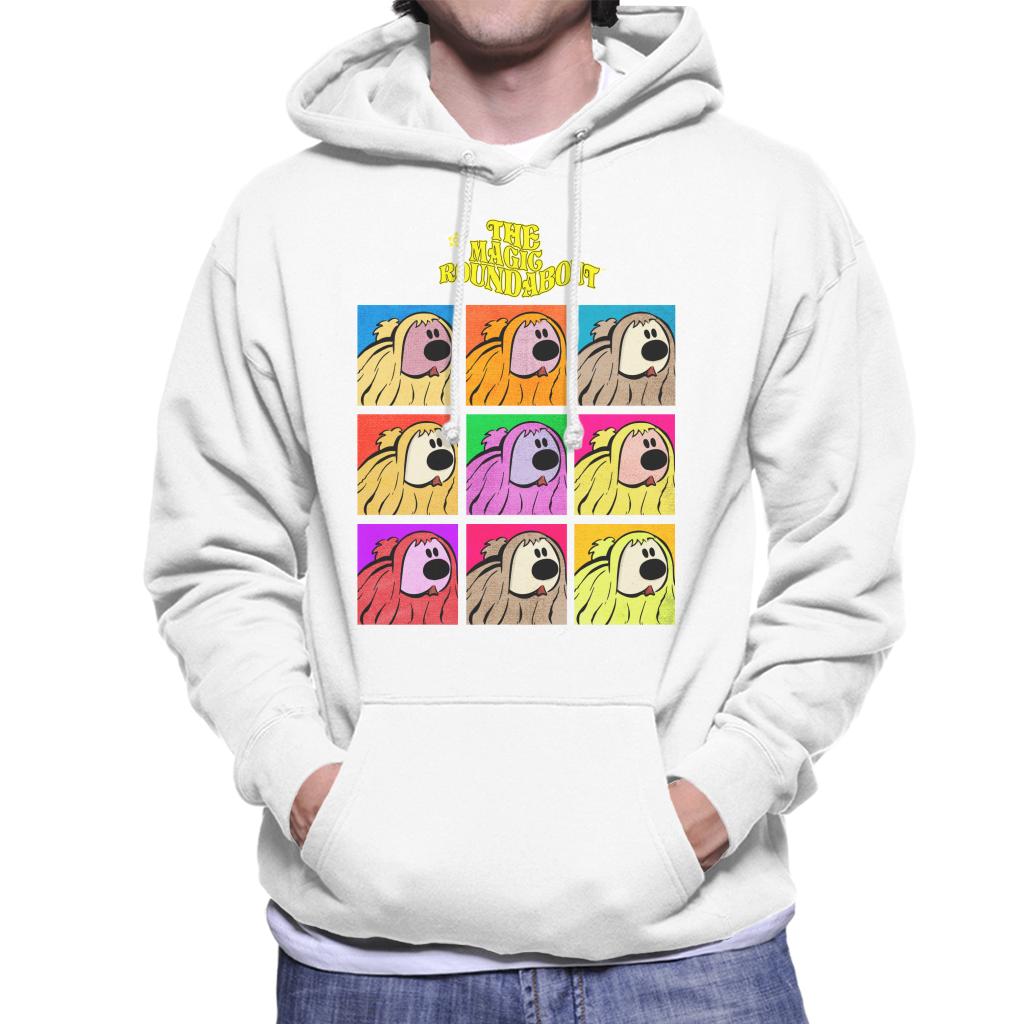 The Magic Roundabout Dougal Pop Art Men's Hooded Sweatshirt-ALL + EVERY