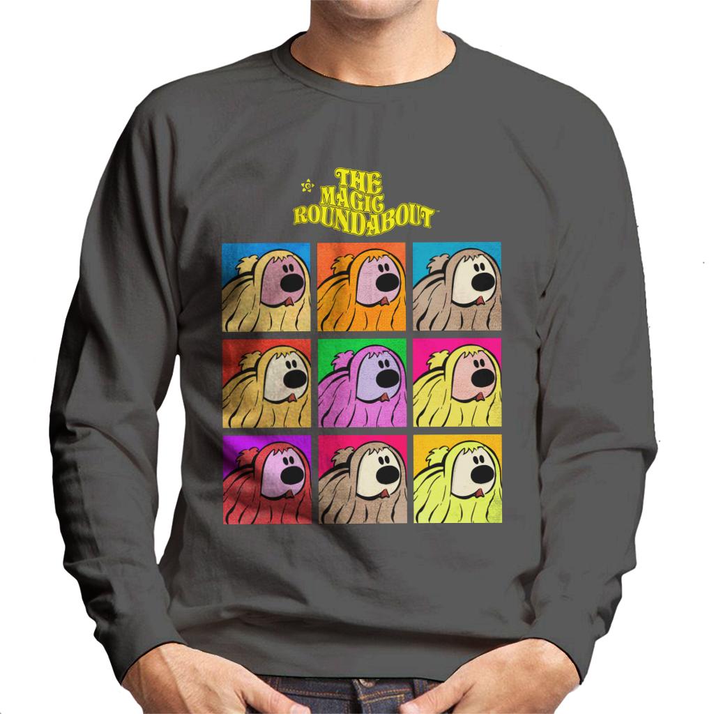 The Magic Roundabout Dougal Pop Art Men's Sweatshirt-ALL + EVERY