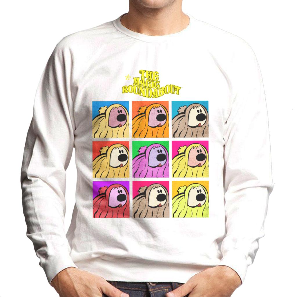 The Magic Roundabout Dougal Pop Art Men's Sweatshirt-ALL + EVERY