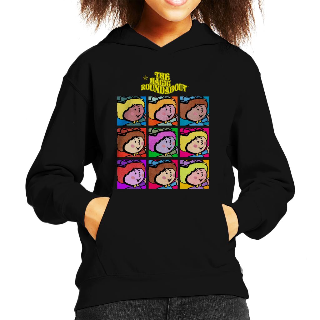 The Magic Roundabout Florence Pop Art Kid's Hooded Sweatshirt-ALL + EVERY