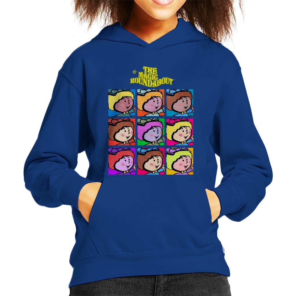 The Magic Roundabout Florence Pop Art Kid's Hooded Sweatshirt-ALL + EVERY