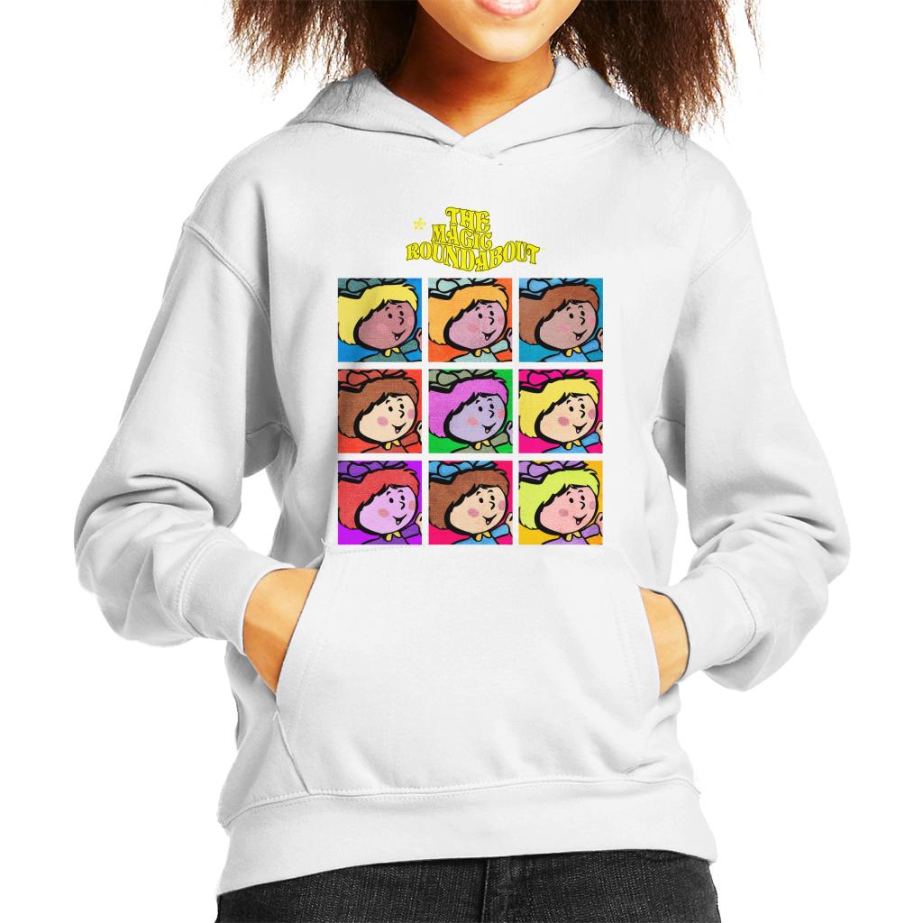 The Magic Roundabout Florence Pop Art Kid's Hooded Sweatshirt-ALL + EVERY