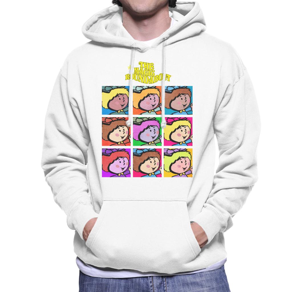 The Magic Roundabout Florence Pop Art Men's Hooded Sweatshirt-ALL + EVERY