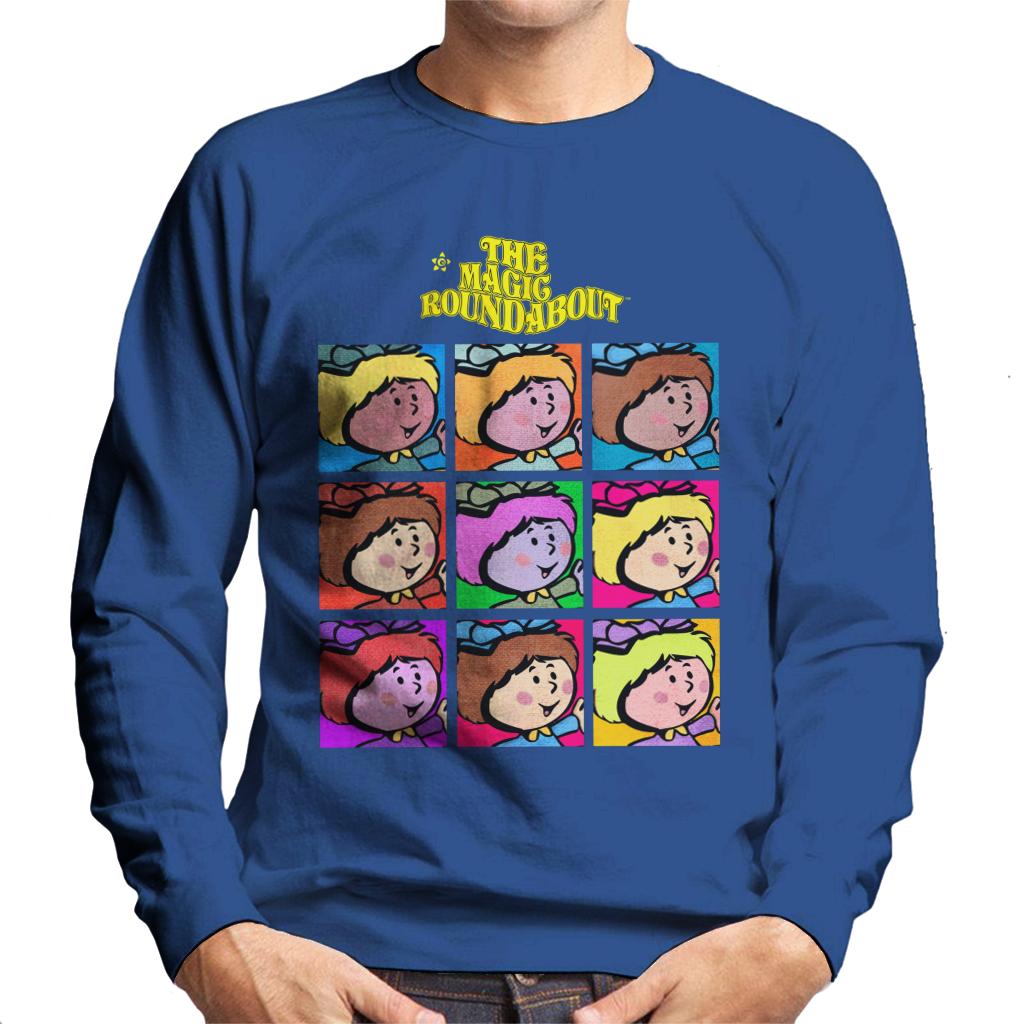 The Magic Roundabout Florence Pop Art Men's Sweatshirt-ALL + EVERY