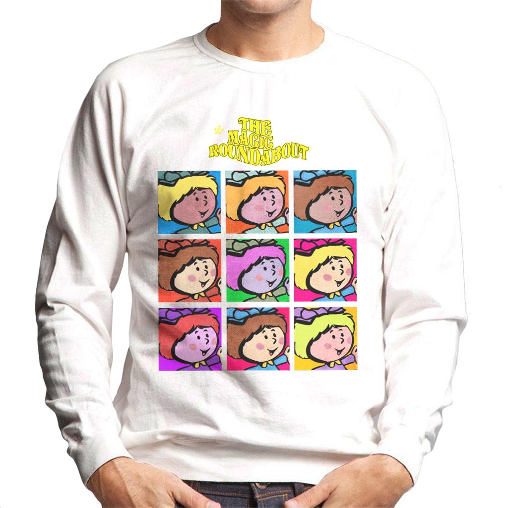 The Magic Roundabout Florence Pop Art Men's Sweatshirt-ALL + EVERY