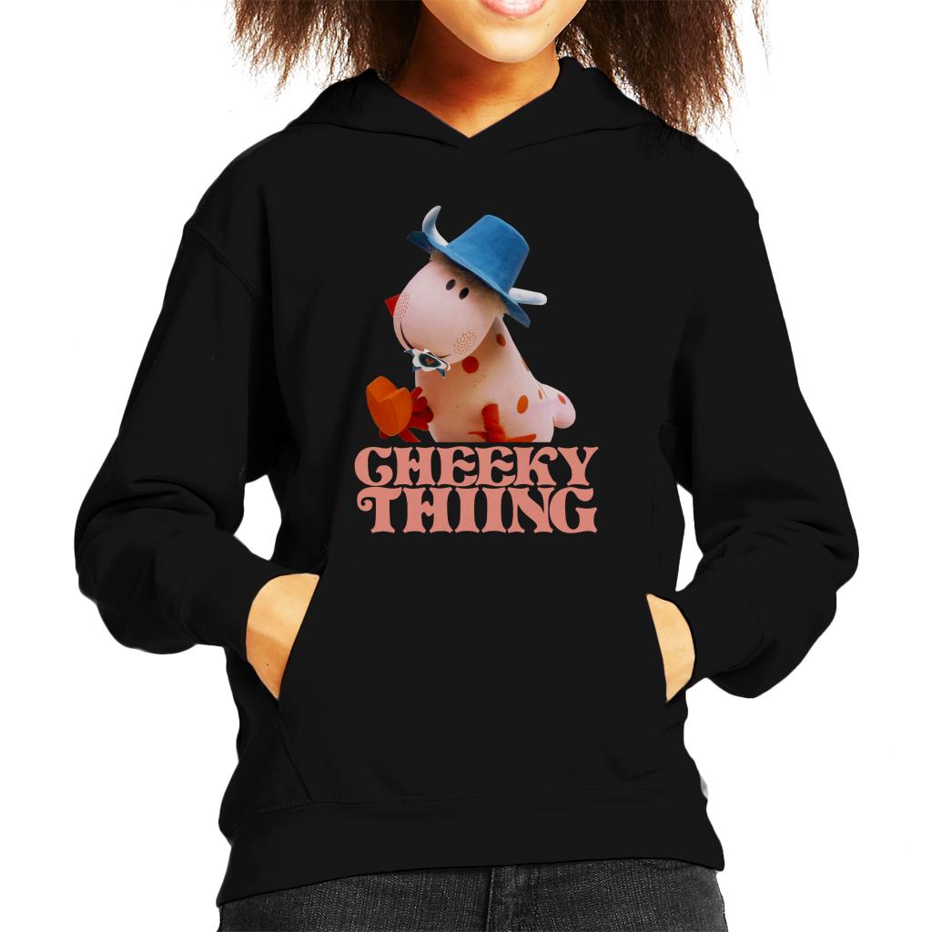 The Magic Roundabout Ermintrude Cheeky Thing Kid's Hooded Sweatshirt-ALL + EVERY