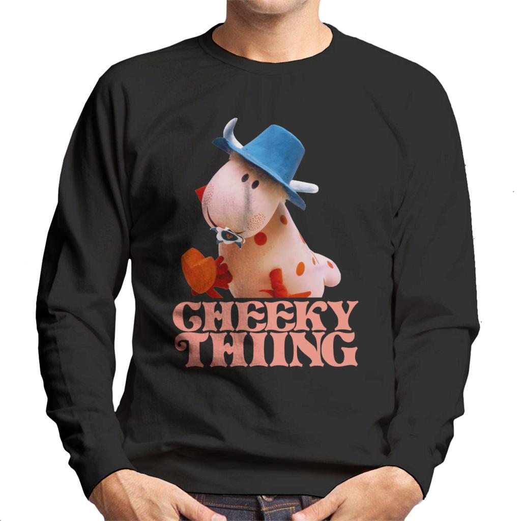 The Magic Roundabout Ermintrude Cheeky Thing Men's Sweatshirt-ALL + EVERY