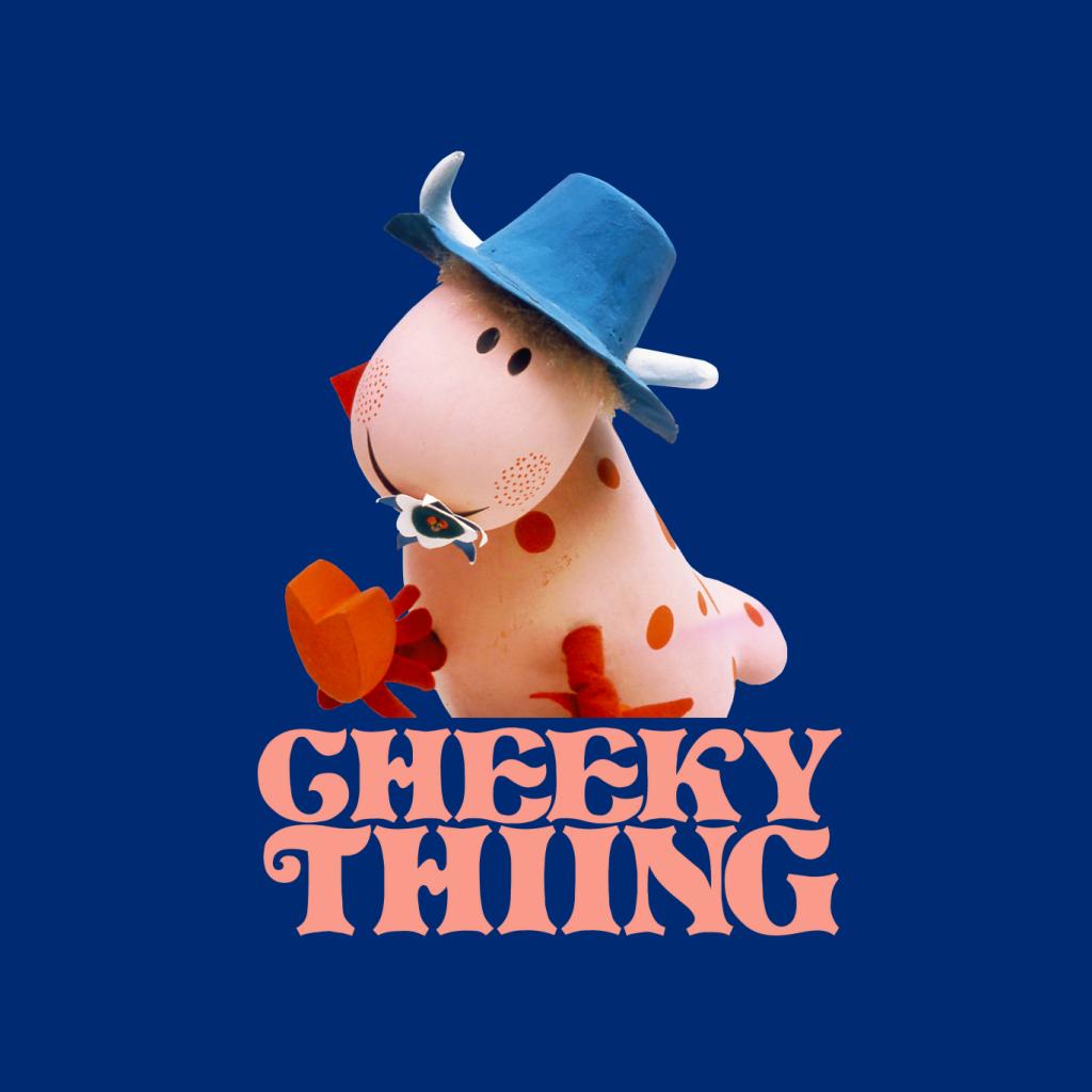 The Magic Roundabout Ermintrude Cheeky Thing Kid's T-Shirt-ALL + EVERY