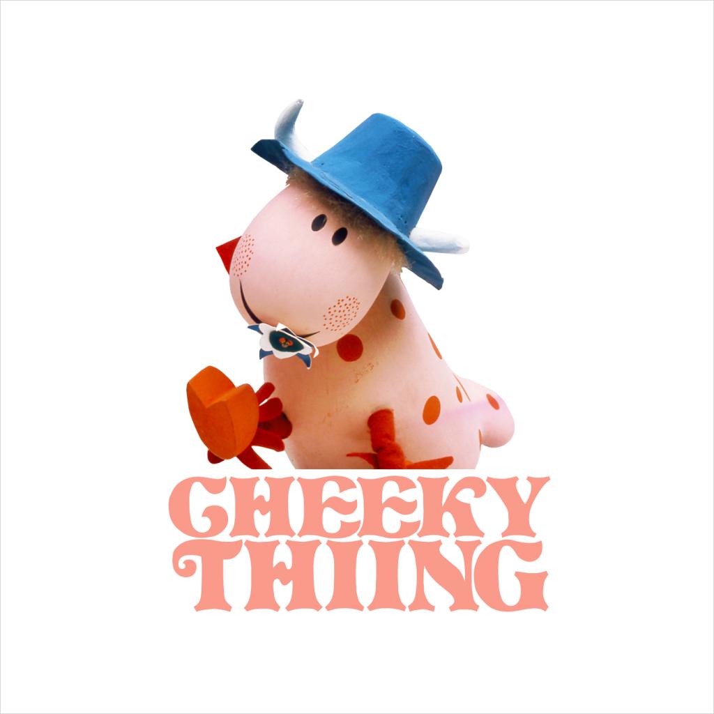 The Magic Roundabout Ermintrude Cheeky Thing Women's Hooded Sweatshirt-ALL + EVERY