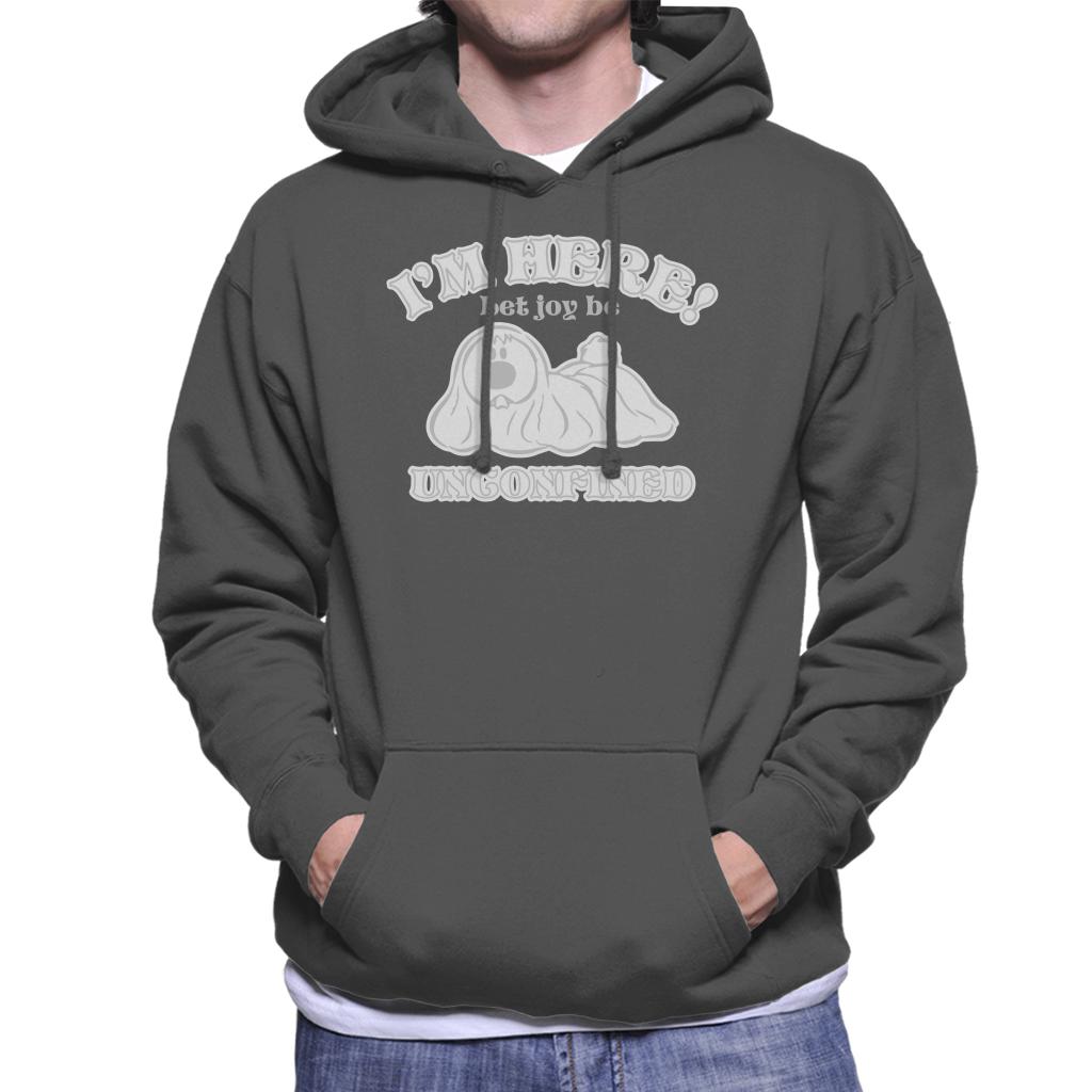 The Magic Roundabout Dougal Let Joy Be Unconfined Men's Hooded Sweatshirt-ALL + EVERY