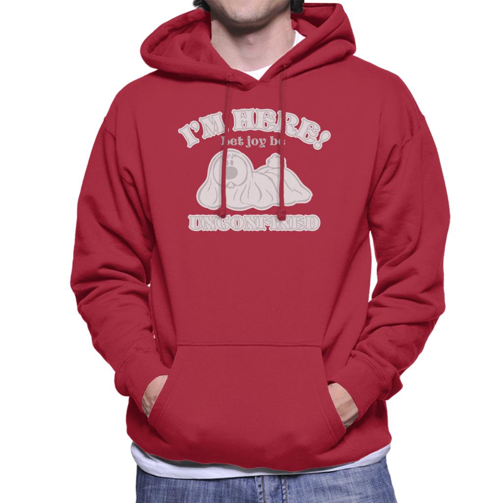 The Magic Roundabout Dougal Let Joy Be Unconfined Men's Hooded Sweatshirt-ALL + EVERY