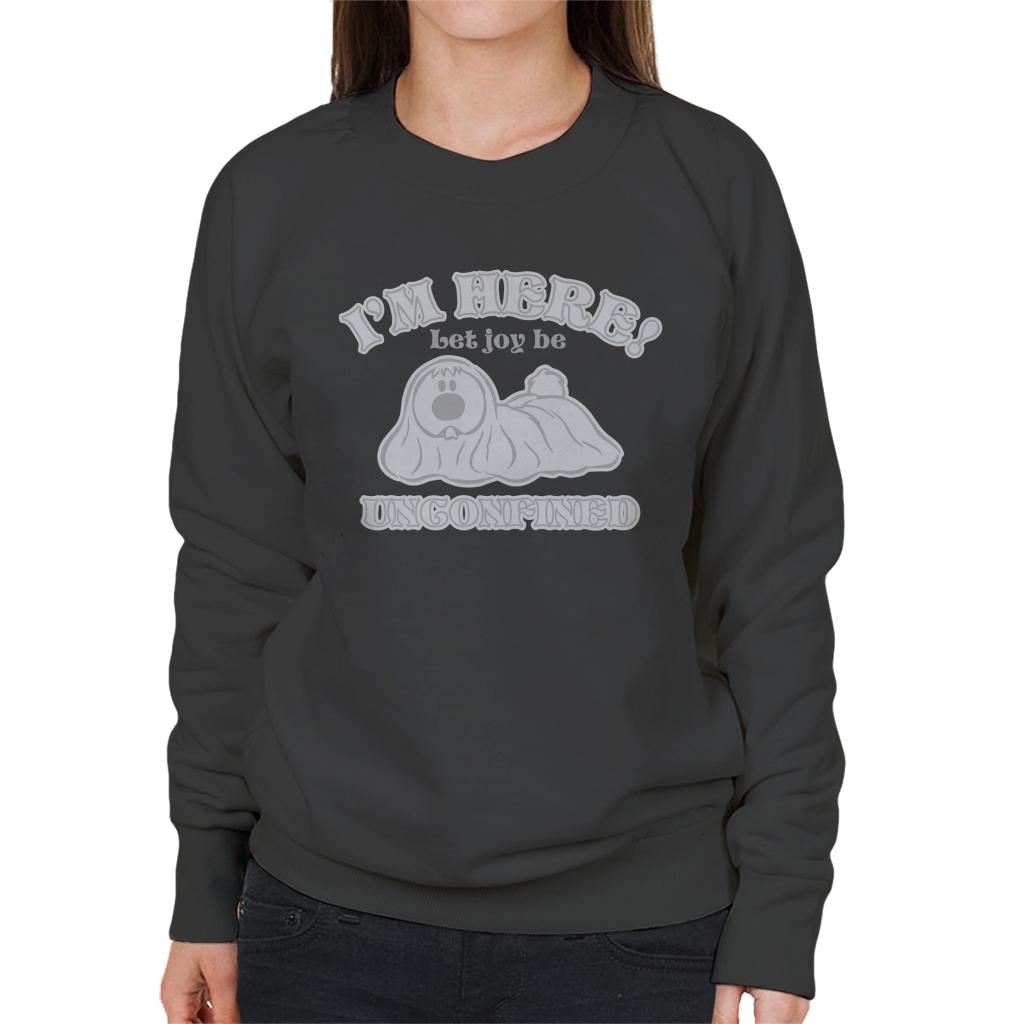 The Magic Roundabout Dougal Let Joy Be Unconfined Women's Sweatshirt-ALL + EVERY