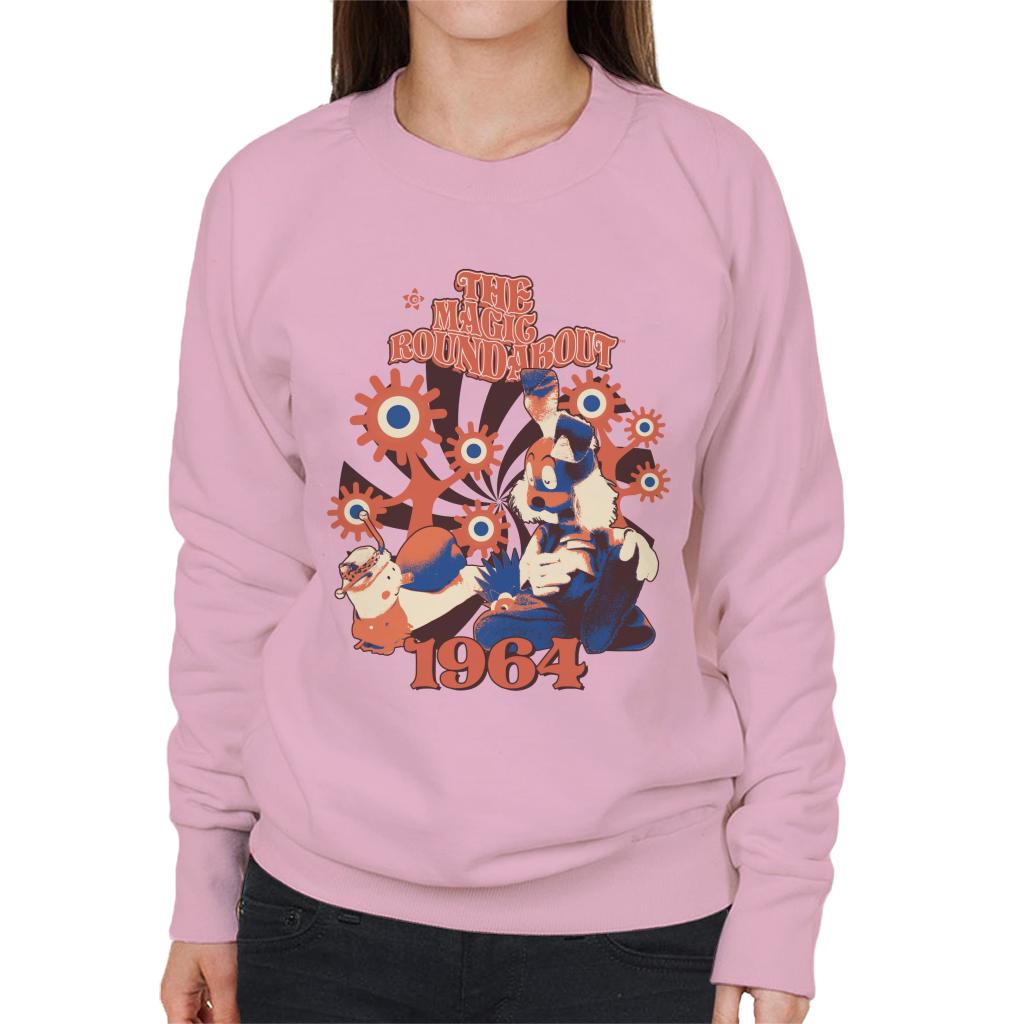 The Magic Roundabout Retro Brian & Dylan Women's Sweatshirt-ALL + EVERY
