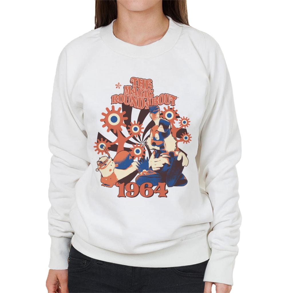 The Magic Roundabout Retro Brian & Dylan Women's Sweatshirt-ALL + EVERY