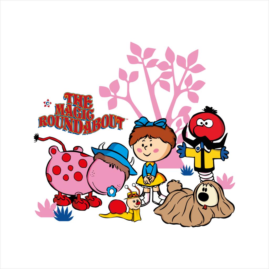 The Magic Roundabout Retro Cartoon Style Women's T-Shirt-ALL + EVERY