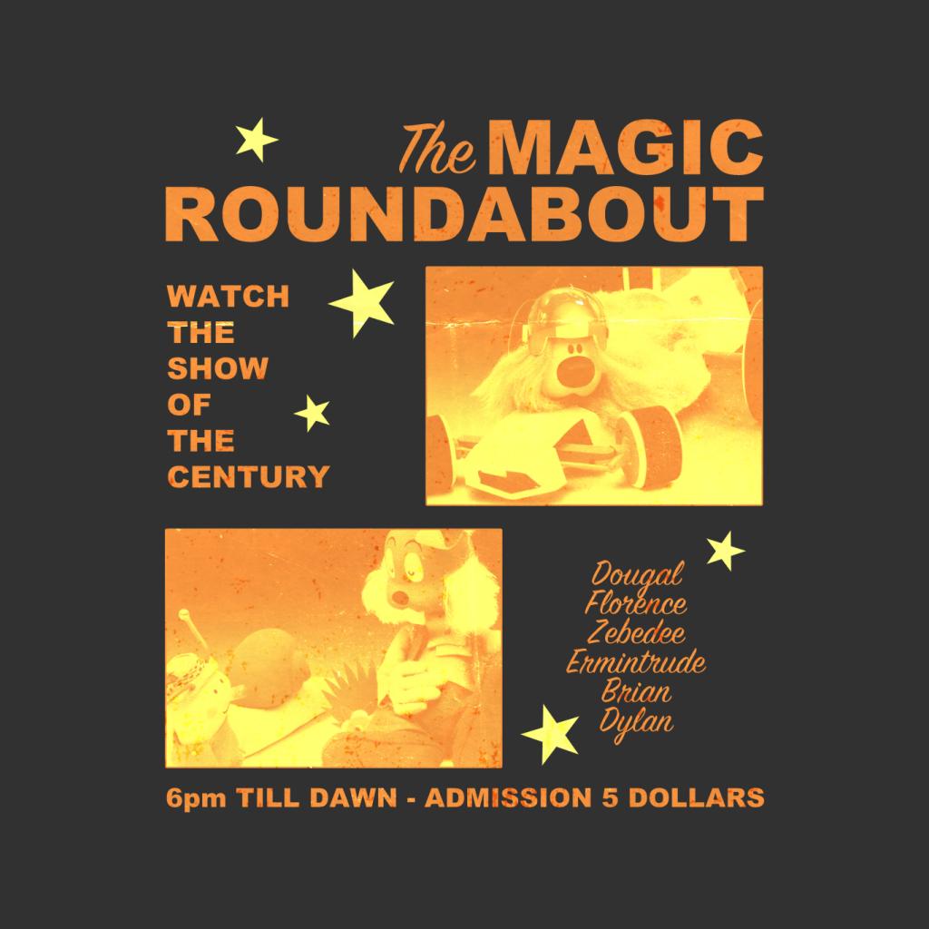 The Magic Roundabout Retro Show Poster Women's Hooded Sweatshirt-ALL + EVERY