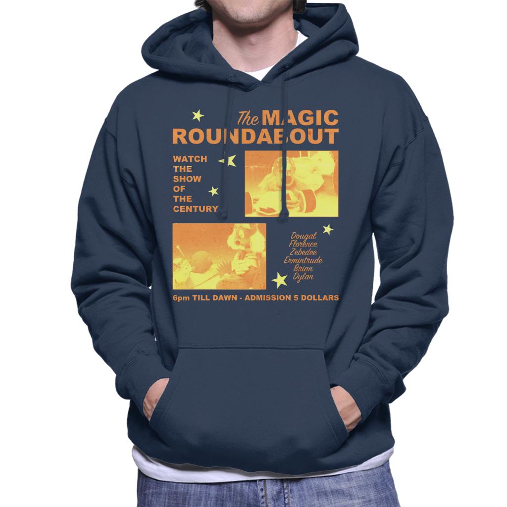 The Magic Roundabout Retro Show Poster Men's Hooded Sweatshirt-ALL + EVERY