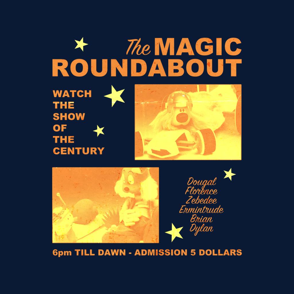 The Magic Roundabout Retro Show Poster Women's Hooded Sweatshirt-ALL + EVERY