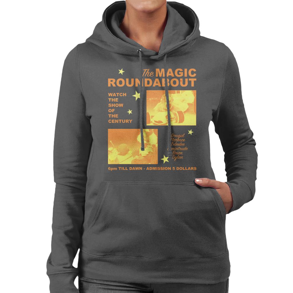 The Magic Roundabout Retro Show Poster Women's Hooded Sweatshirt-ALL + EVERY