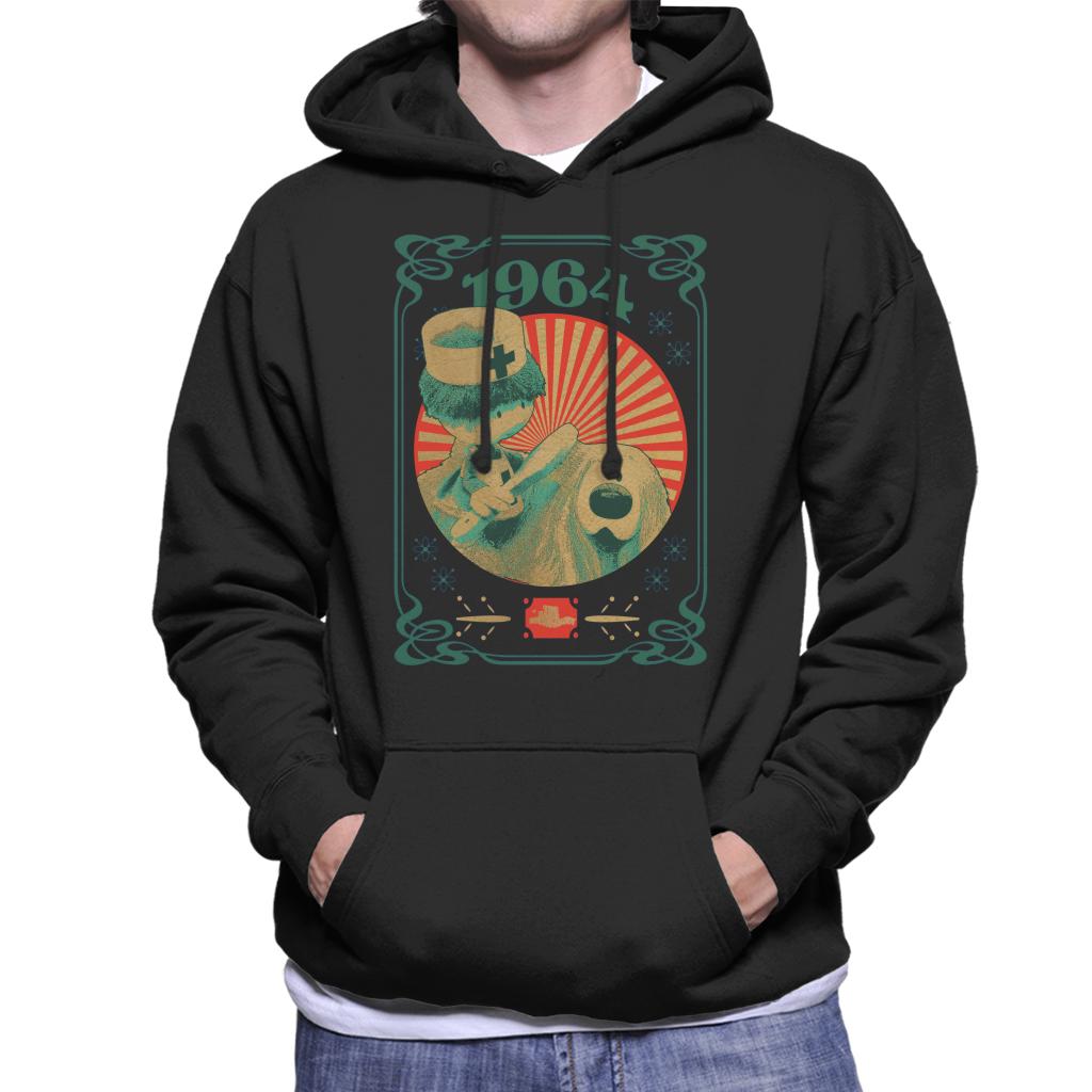 The Magic Roundabout Retro Brush Dougal Men's Hooded Sweatshirt-ALL + EVERY