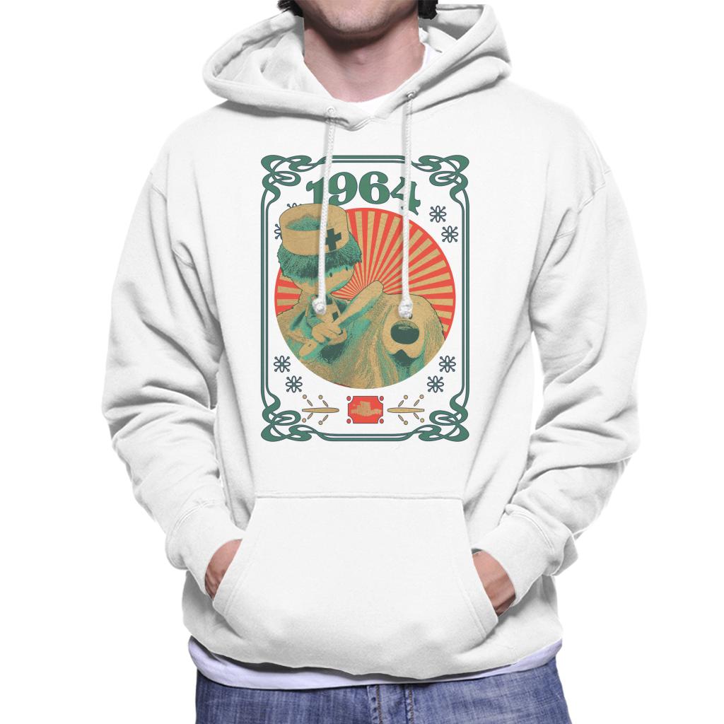 The Magic Roundabout Retro Brush Dougal Men's Hooded Sweatshirt-ALL + EVERY