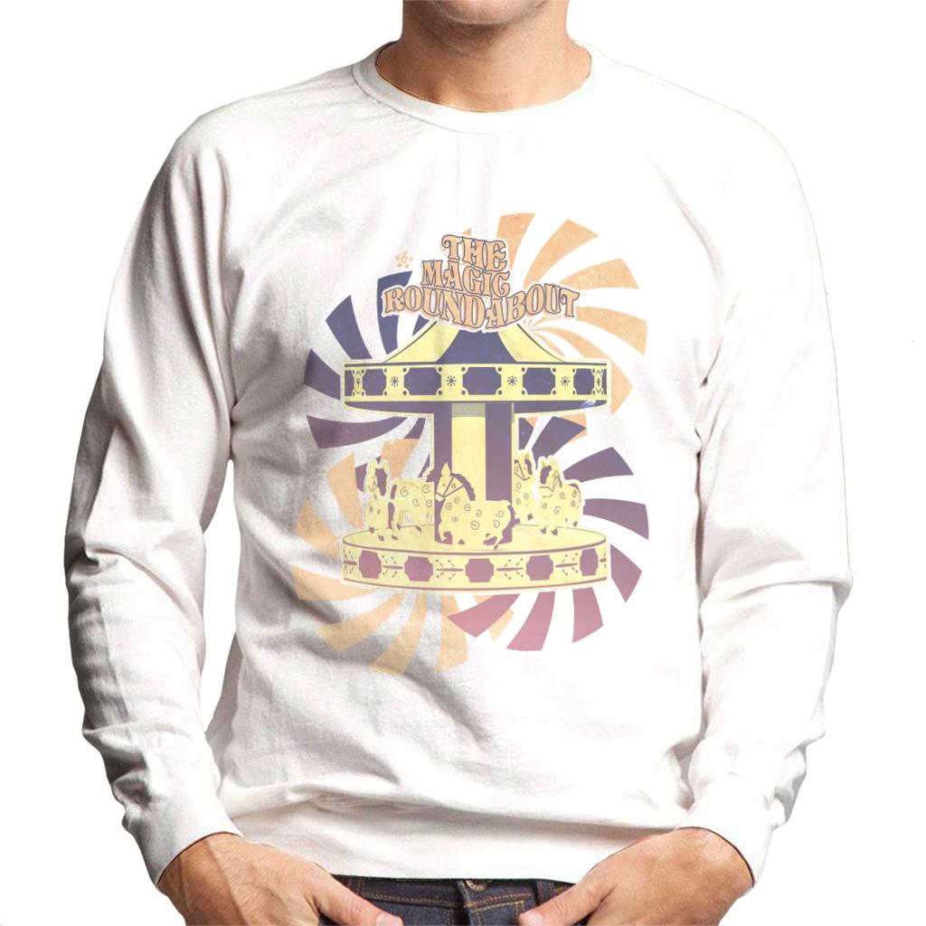 The Magic Roundabout Retro Carousel Men's Sweatshirt-ALL + EVERY