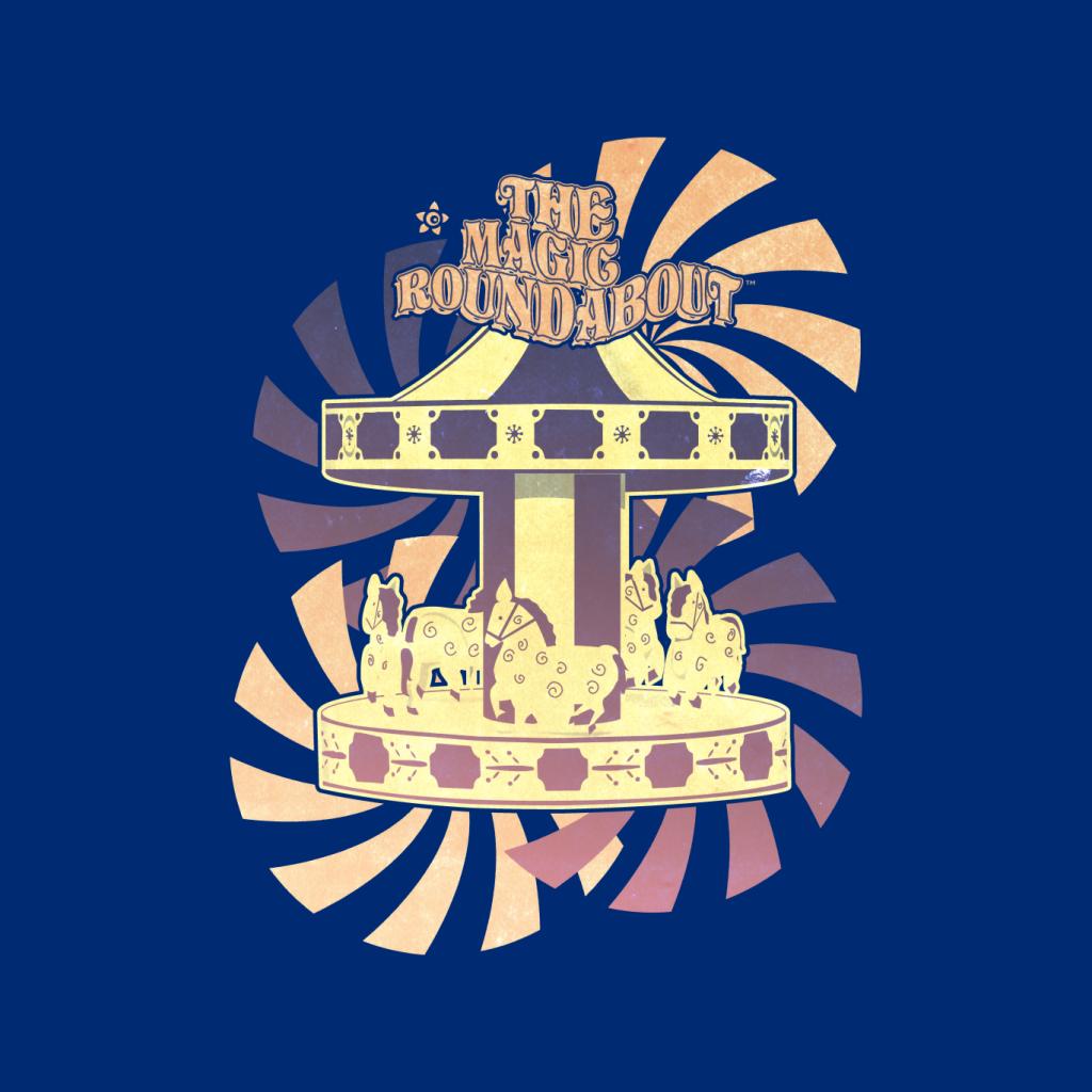The Magic Roundabout Retro Carousel Women's Sweatshirt-ALL + EVERY