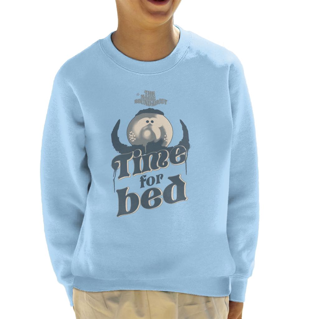 The Magic Roundabout Zebedee Time For Bed Kid's Sweatshirt-ALL + EVERY