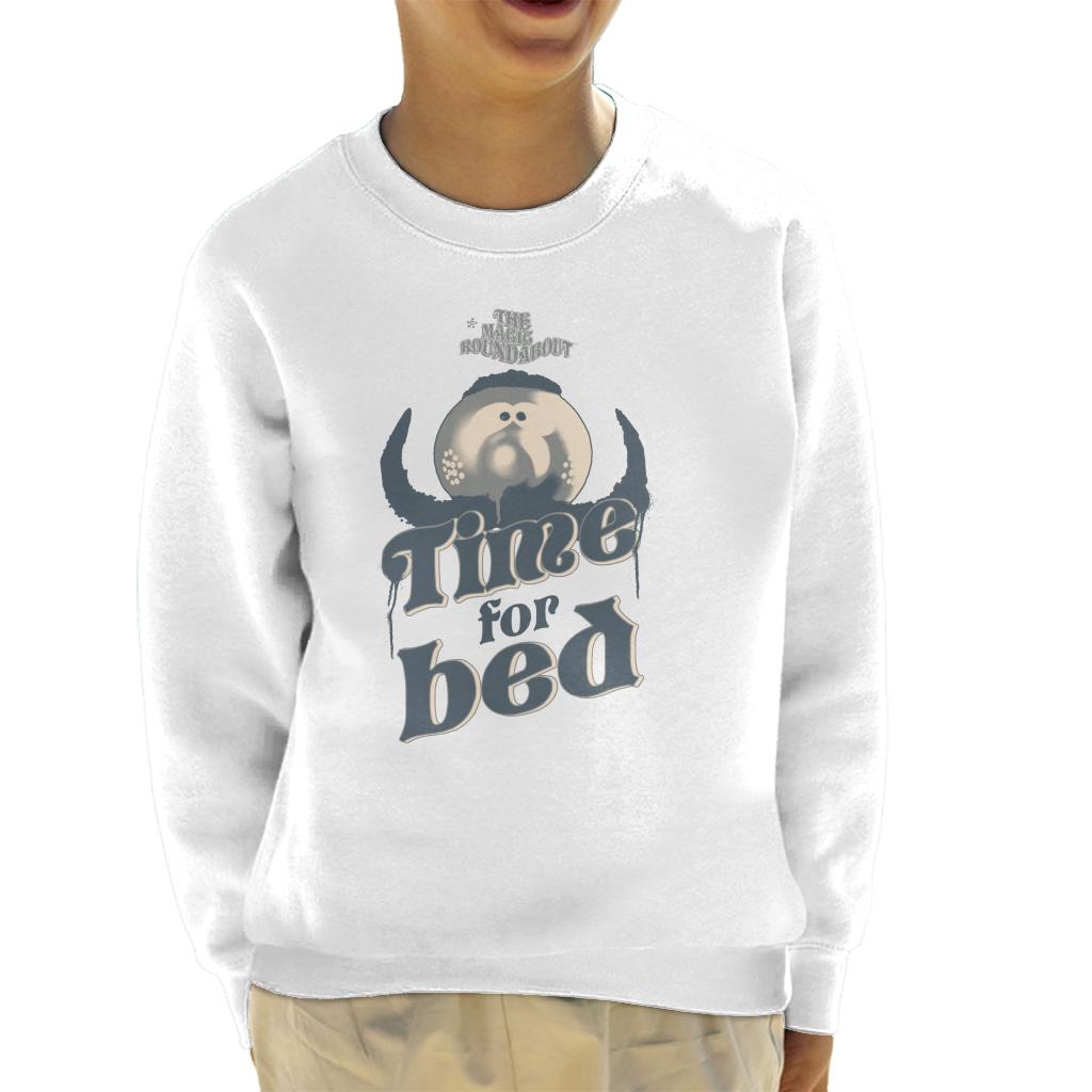 The Magic Roundabout Zebedee Time For Bed Kid's Sweatshirt-ALL + EVERY