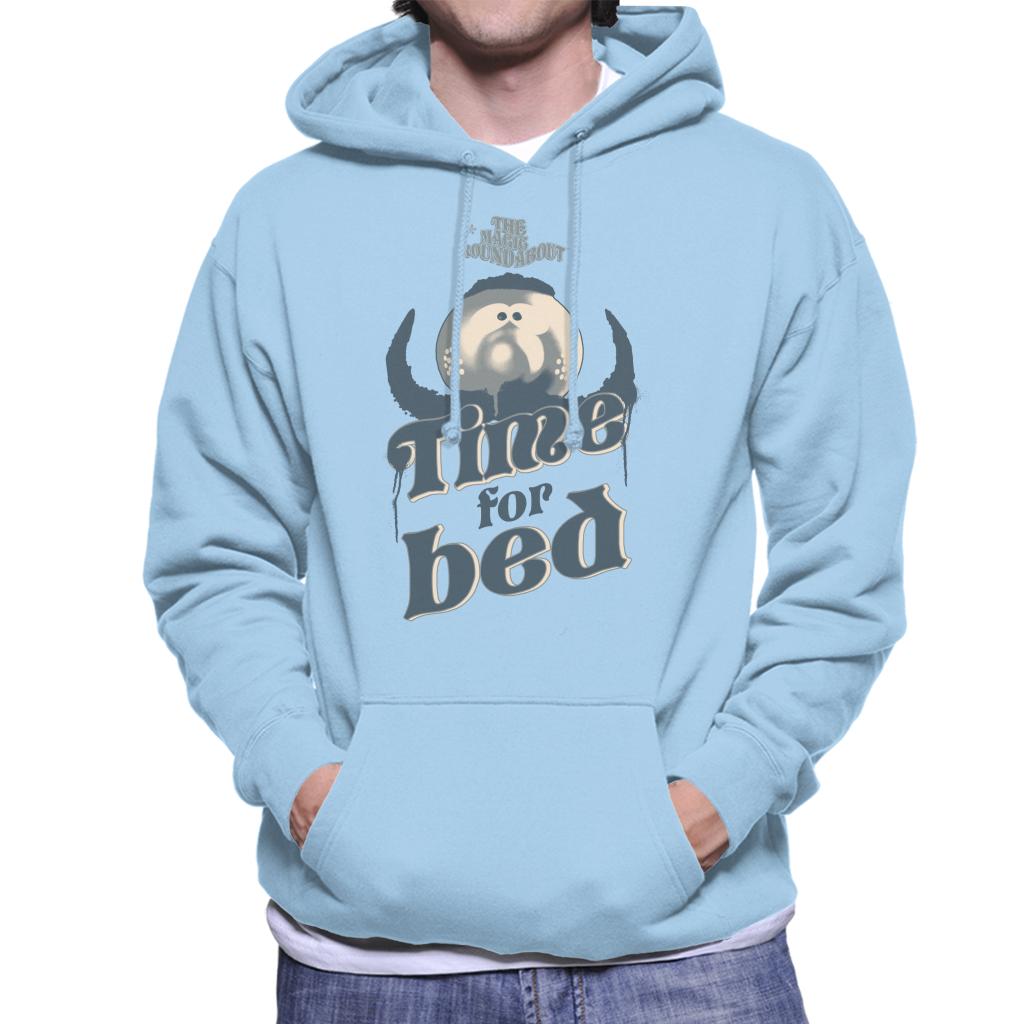 The Magic Roundabout Zebedee Time For Bed Men's Hooded Sweatshirt-ALL + EVERY