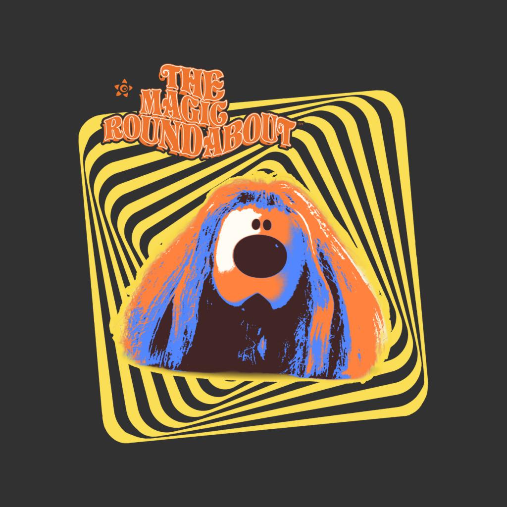 The Magic Roundabout Retro Psychedelic Dougal Kid's T-Shirt-ALL + EVERY