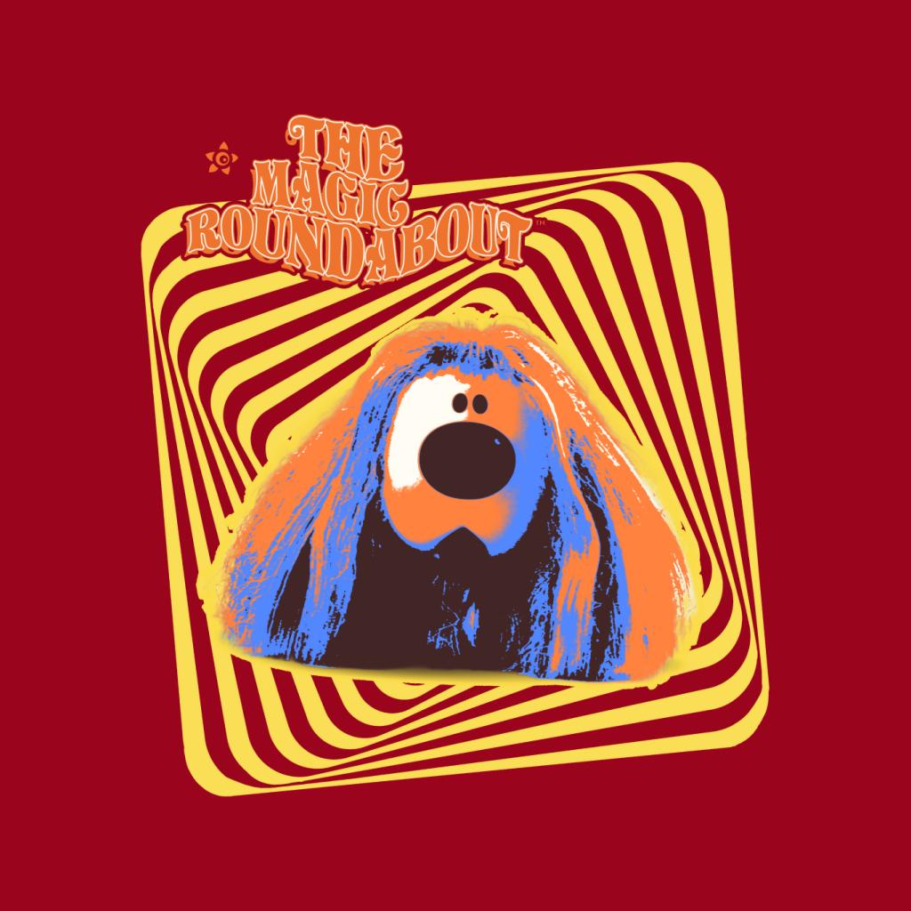 The Magic Roundabout Retro Psychedelic Dougal Men's T-Shirt-ALL + EVERY