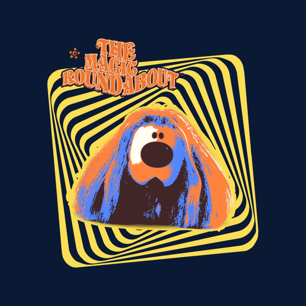 The Magic Roundabout Retro Psychedelic Dougal Men's Hooded Sweatshirt-ALL + EVERY