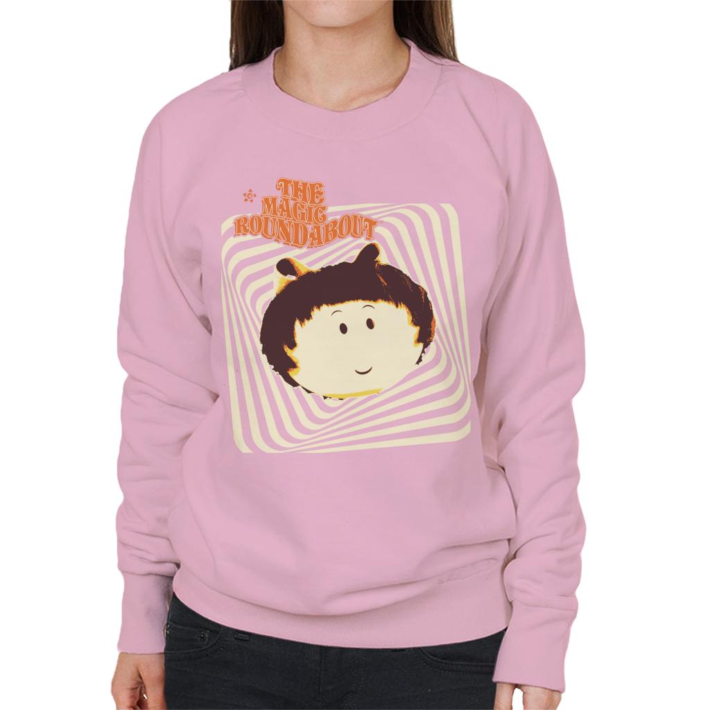 The Magic Roundabout Margote Monochrome Ray Lines Women's Sweatshirt-ALL + EVERY