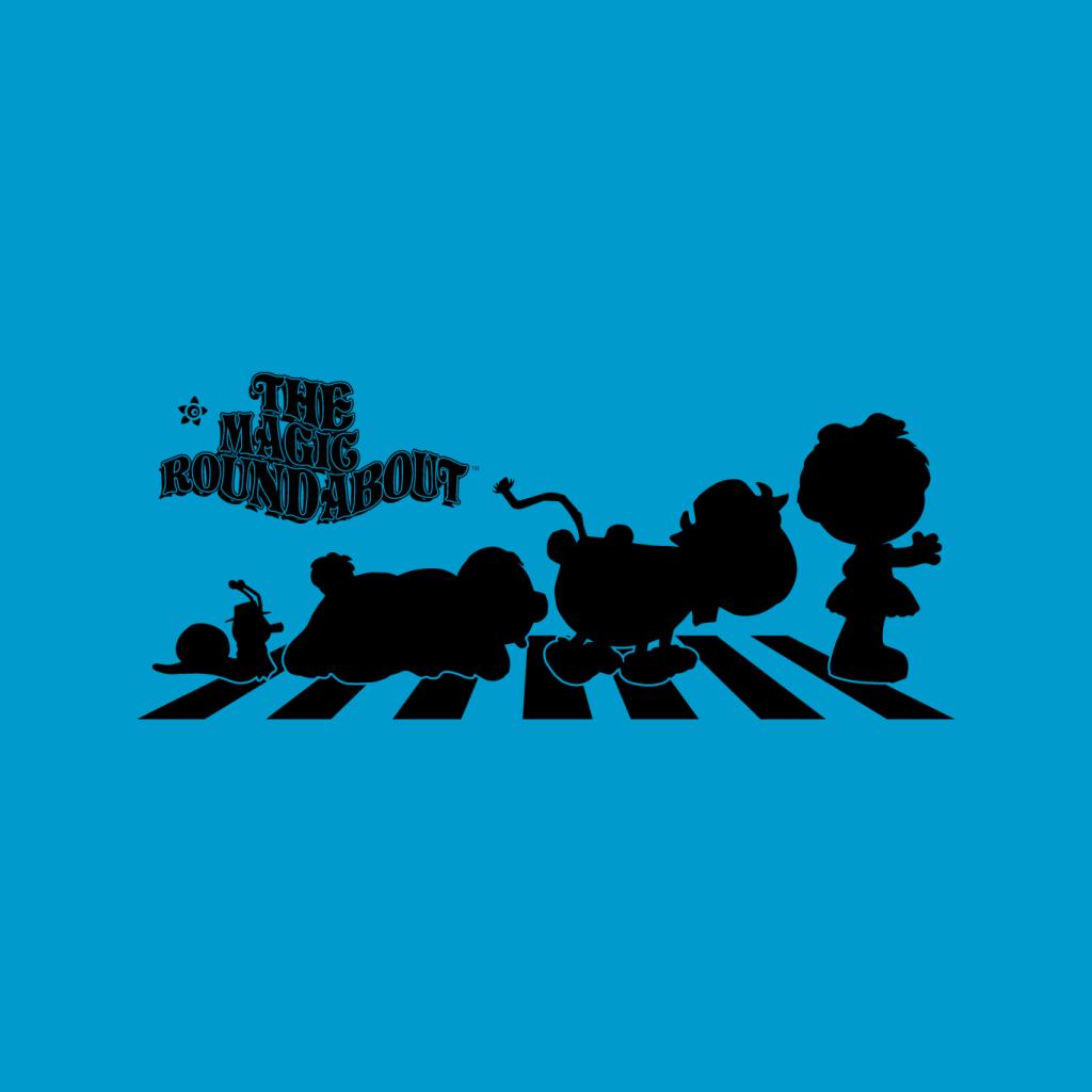 The Magic Roundabout Characters Silhouette Kid's T-Shirt-ALL + EVERY