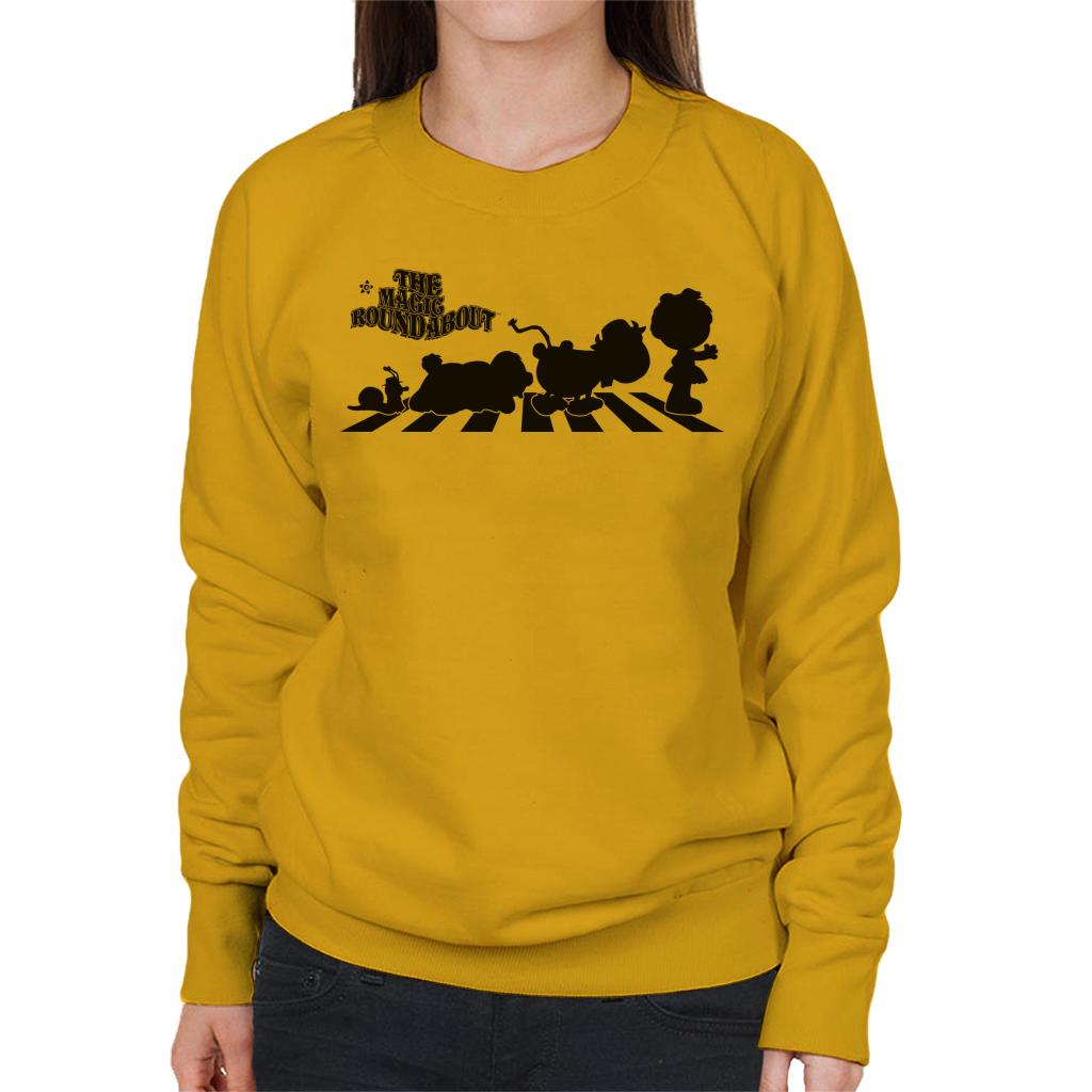 The Magic Roundabout Characters Silhouette Women's Sweatshirt-ALL + EVERY