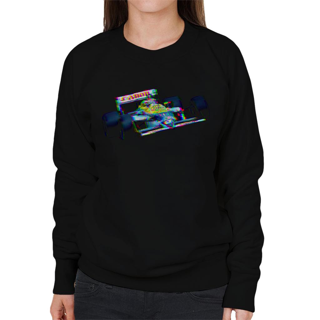 Motorsport Images Nelson Piquet Williams FW11B Honda Belgian GP Women's Sweatshirt