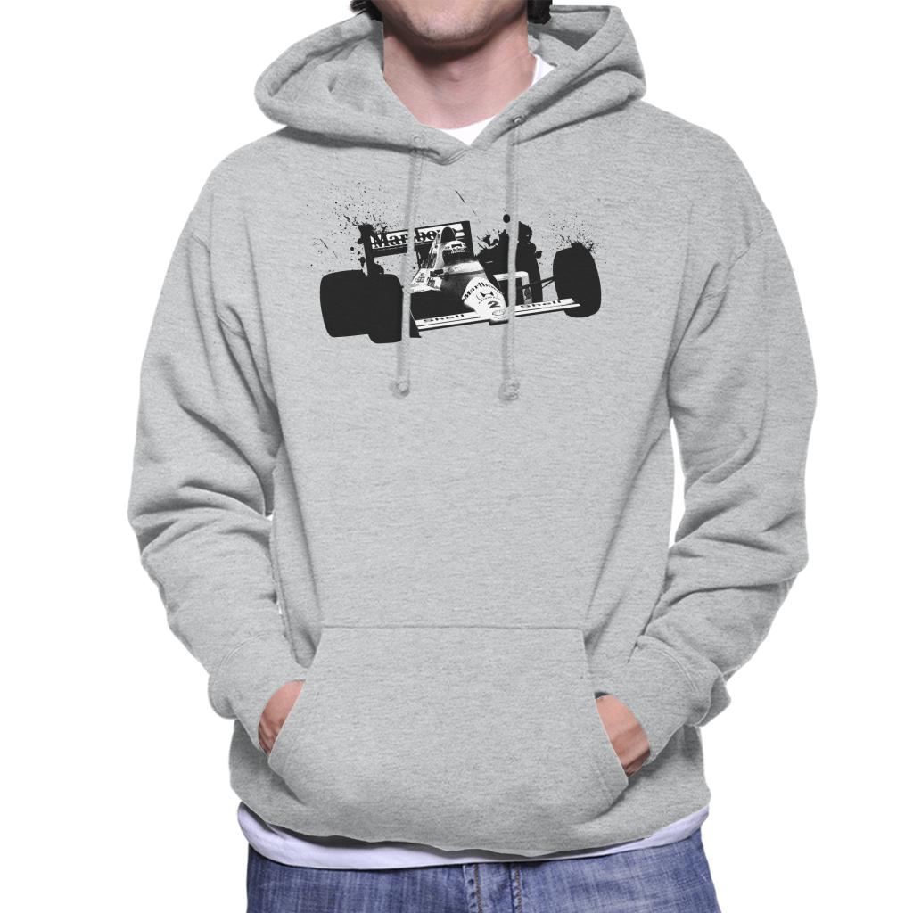 Motorsport Images Alain Prost McLaren MP45 Honda Autodromo Nazionale Monza Men's Hooded Sweatshirt