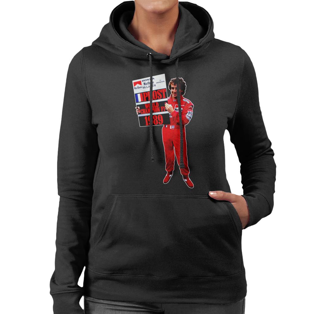 Motorsport Images Alain Prost Formula One World Championship 1989 Women's Hooded Sweatshirt