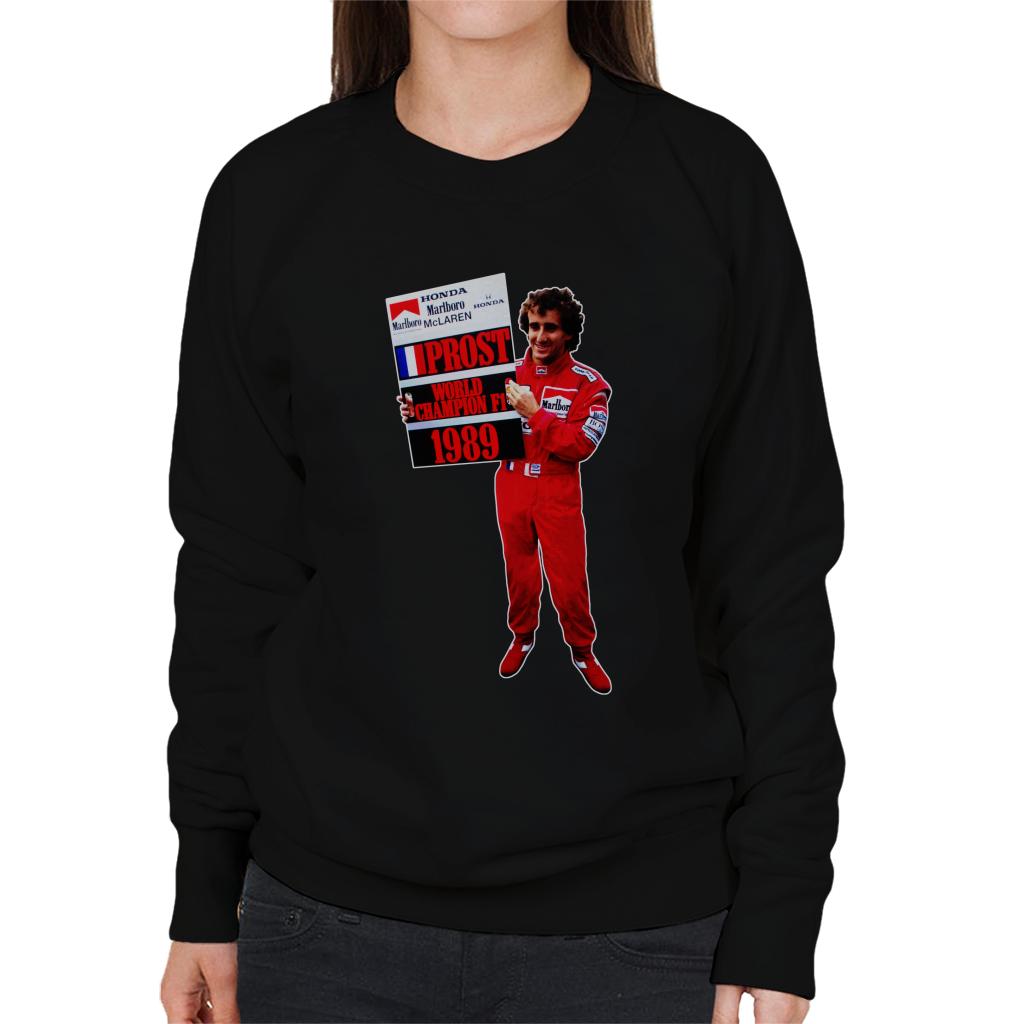 Motorsport Images Alain Prost Formula One World Championship 1989 Women's Sweatshirt