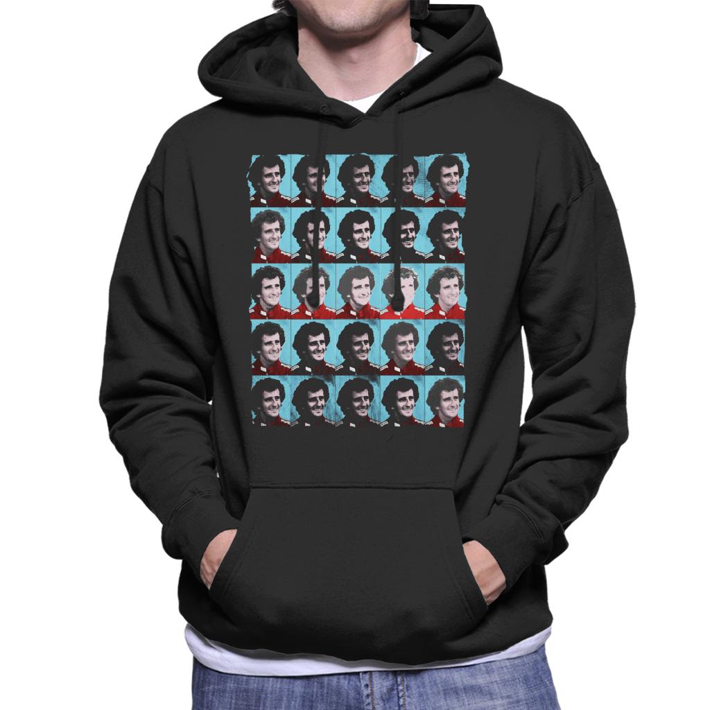 Motorsport Images Alain Prost Formula One World Championship Pop Art Men's Hooded Sweatshirt