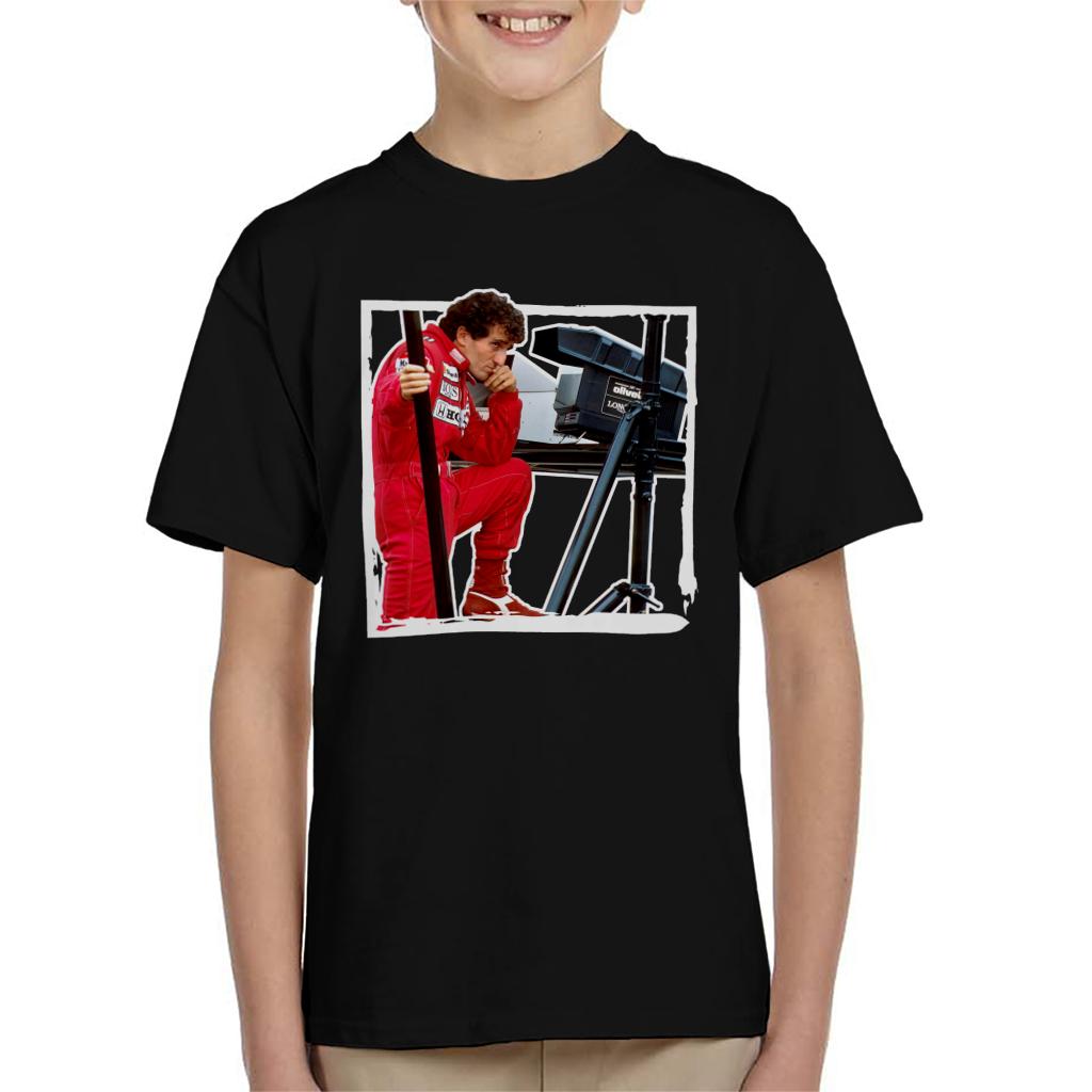 Motorsport Images Alain Prost F1 World Championship Kid's T-Shirt