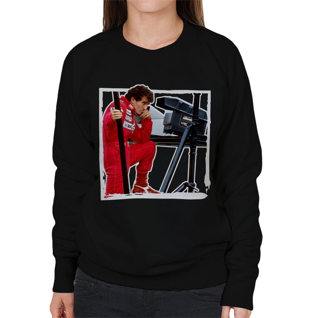 Motorsport Images Alain Prost F1 World Championship Women's Sweatshirt