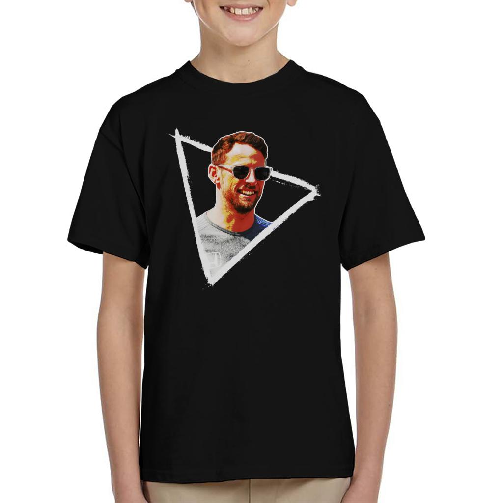 Motorsport Images Jenson Button Sunglasses Monaco GP 2017 Kid's T-Shirt