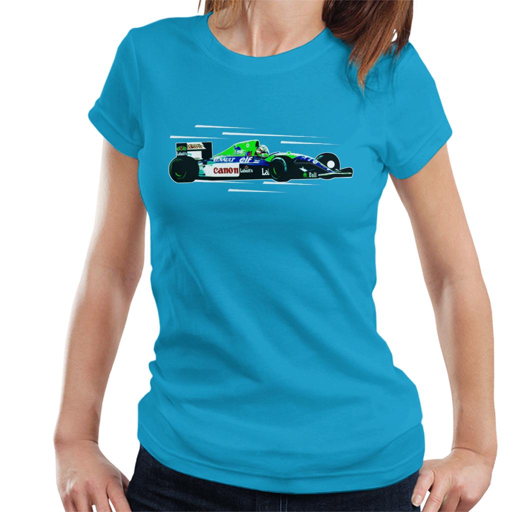 Motorsport Images Nigel Mansell FW14 At Silverstone Women's T-Shirt-ALL + EVERY