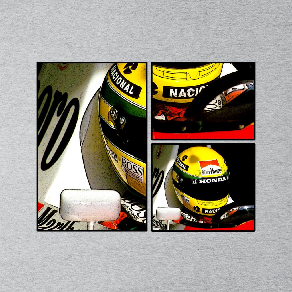 Motorsport Images Ayrton Senna McLaren Circuito Estoril Frame Art Kids T-Shirt-ALL + EVERY